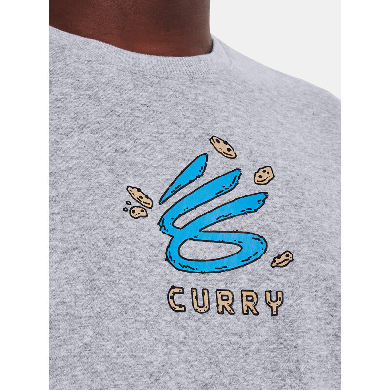 Under Armour Mikina CURRY COOKIES CREW-GRY - Pánské