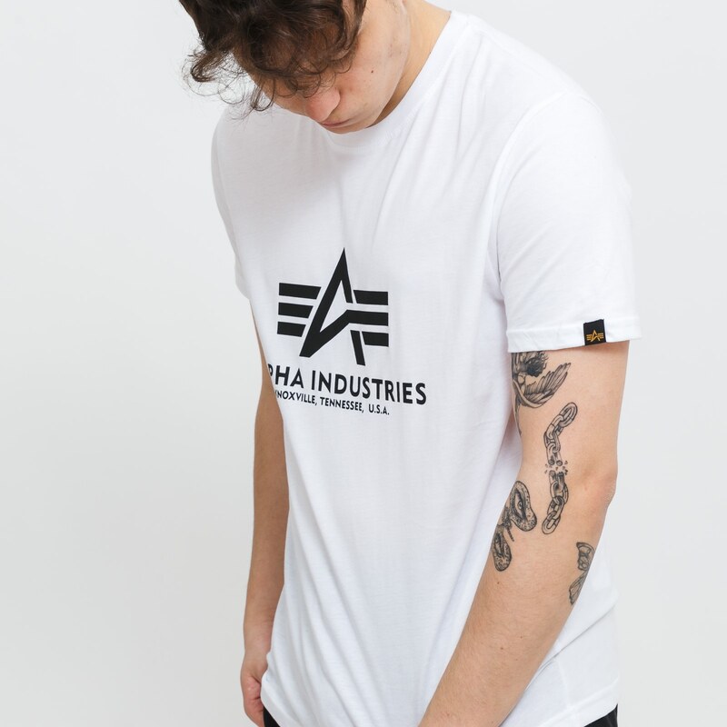 Alpha Industries Basic T-Shirt white