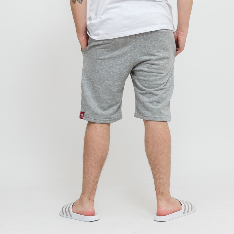 Alpha Industries Big Letters Short grey heather