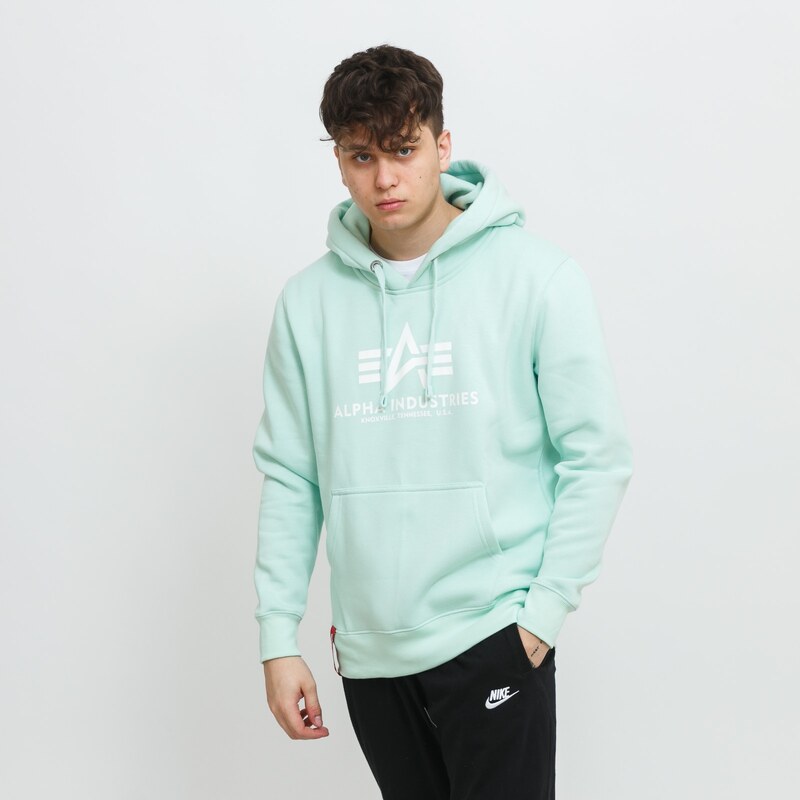 Alpha Industries Basic Hoody mint