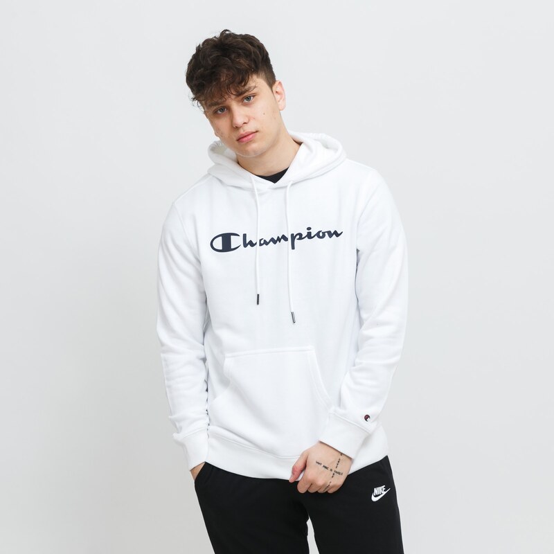 Champion Hooded Sweatshirt WHT