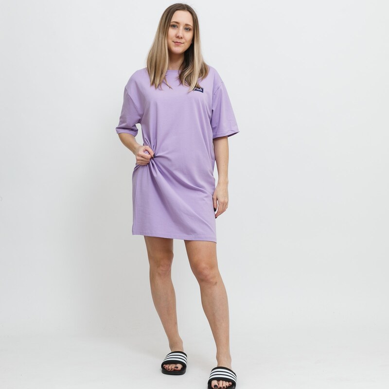 Fila BARLETTA loose tee dress purple