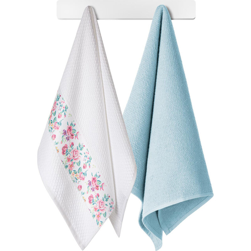 Edoti Set of kitchen towel Garden 45x70 A525