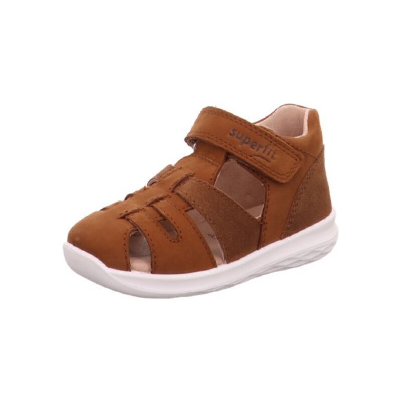 Dětské kožené sandály Superfit BumbleBee 1-000392-30 Hnědá