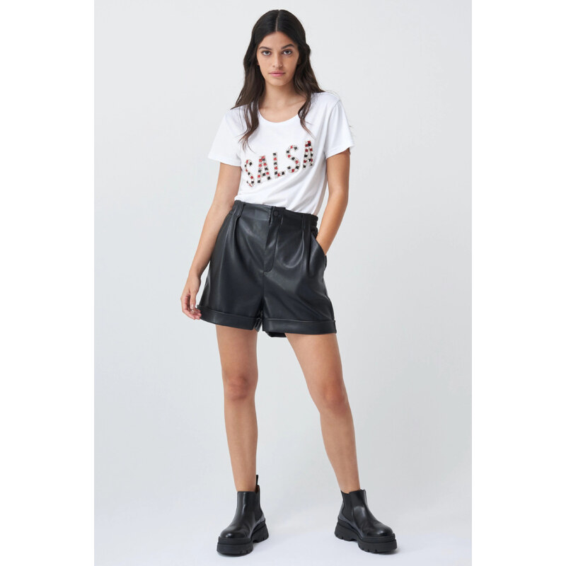 Salsa Jeans dámské bílé tričko 109097582
