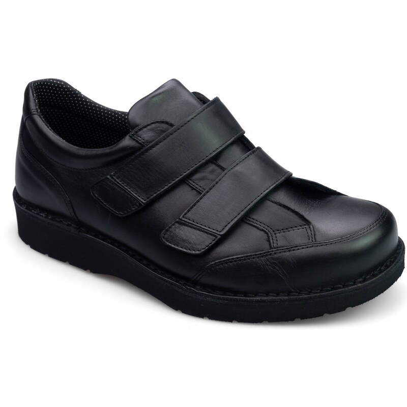 Nursing Care GENTLE A D30A11 diabetická polobotka pánská černá 53798864