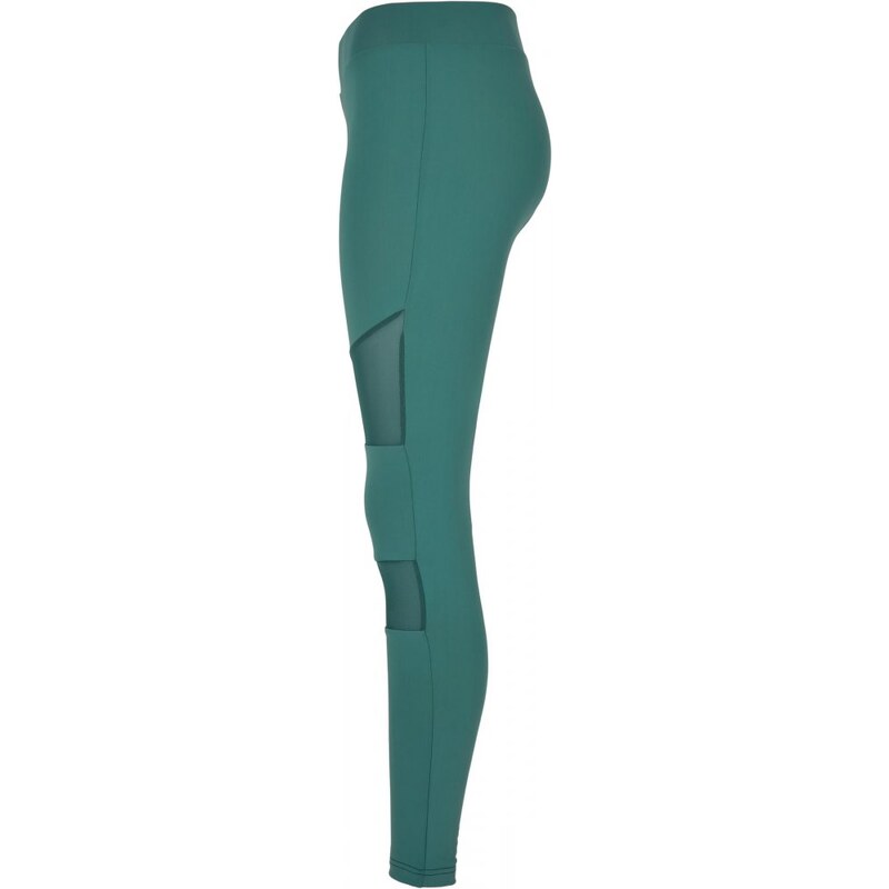 URBAN CLASSICS Ladies Tech Mesh Leggings - paleleaf