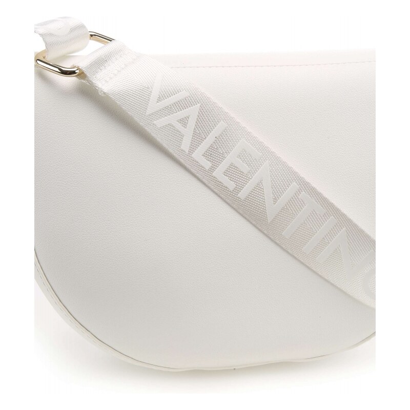 VALENTINO bags crossbody kabelka půlměsíc bílá