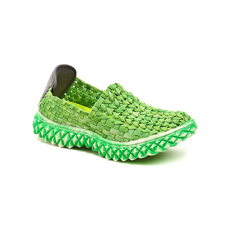 dětská letní obuv ROCK Spring FULL W zelená