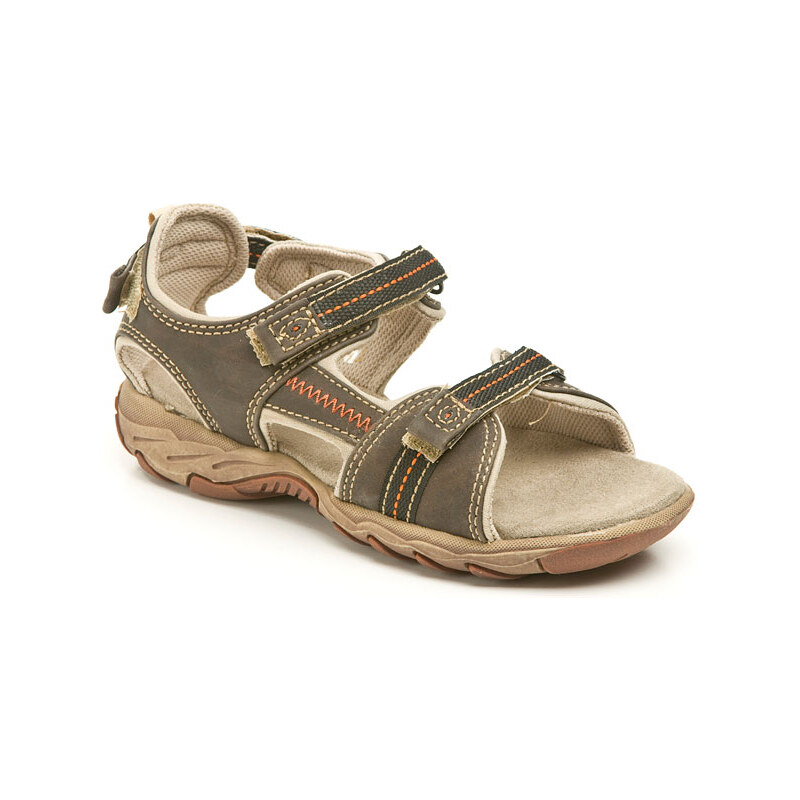 Gruna Dětská obuv 0105e71 hnědé sandály