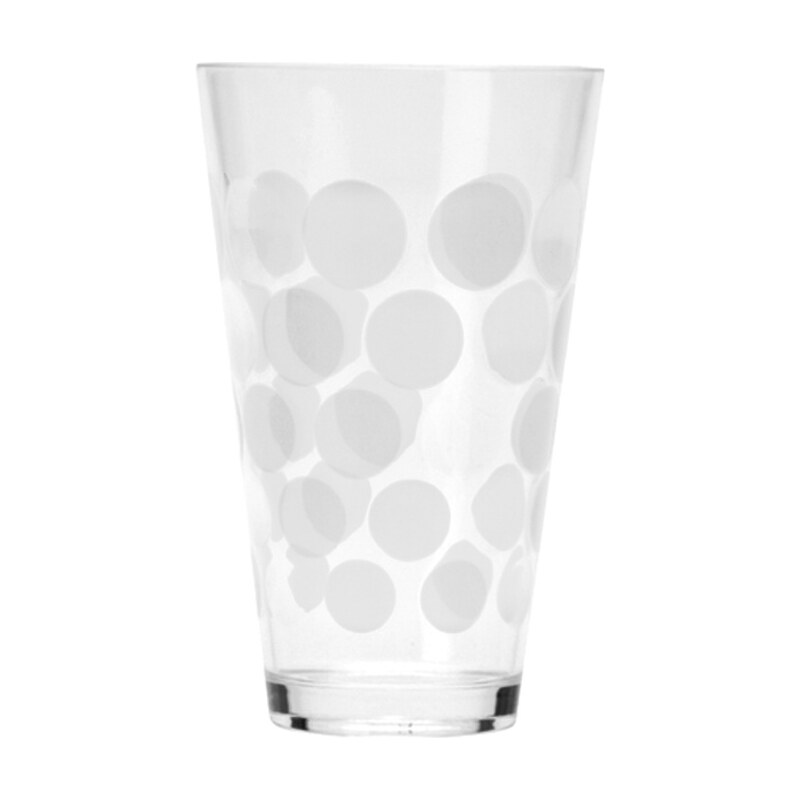 ZAK! designs - Dot Dot sklenice 30 cl - bílá (0016-1404)