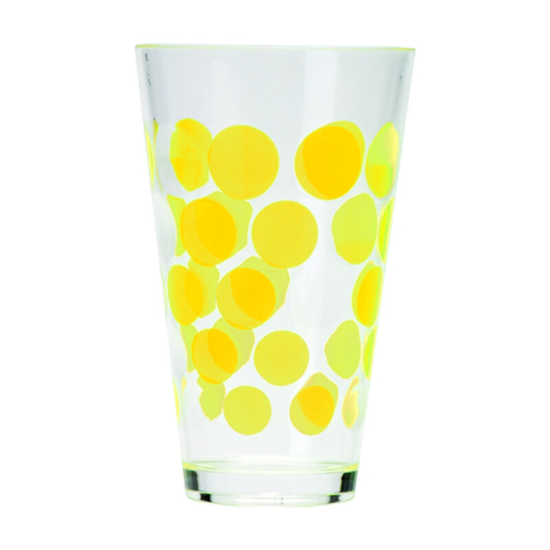 ZAK! designs - Dot Dot sklenice 30 cl - žlutá (0128-1400)