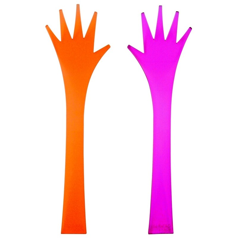 ZAK! designs - Pomocné ruce, 2-ks set 32 cm - oranžové/fuchsia (0920-0420)