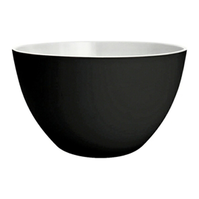 ZAK! designs - 2-barevná salátová mísa 22 cm - černá/bílá (0535-1899)