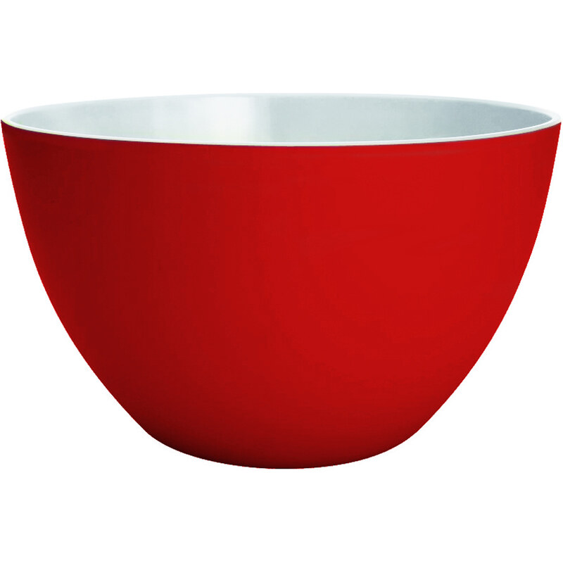 ZAK! designs - 2-barevná mísa 18cm, červená/bílá (1647-0322)