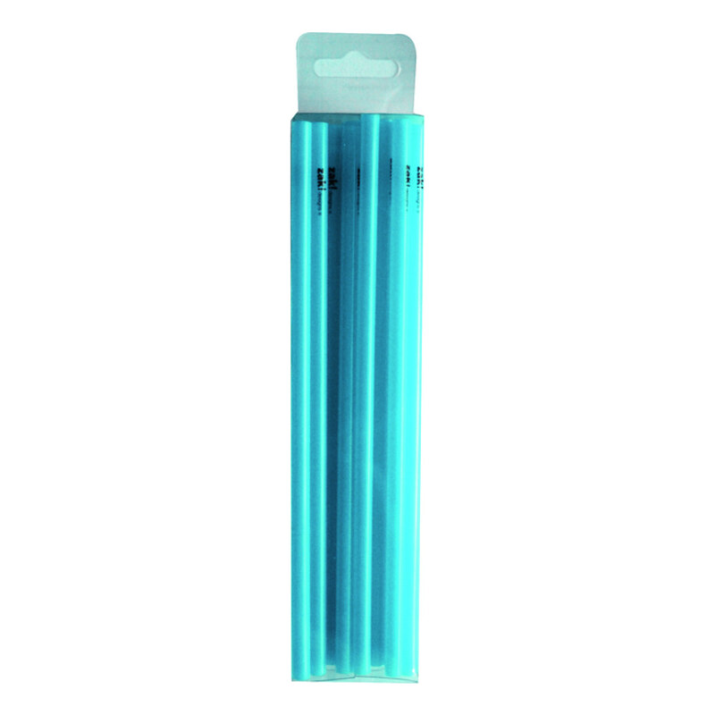 ZAK! designs - Mini brčka na jednorázové použití 50ks set-modré, 5*150mm 27g/100pcs (1783-700)