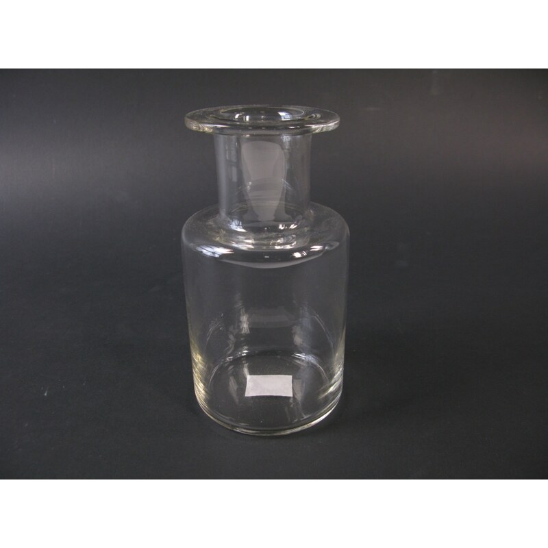 KERSTEN - Váza skleněná, čirá, 9,5x9,5x17,5cm - (LEV-1831)