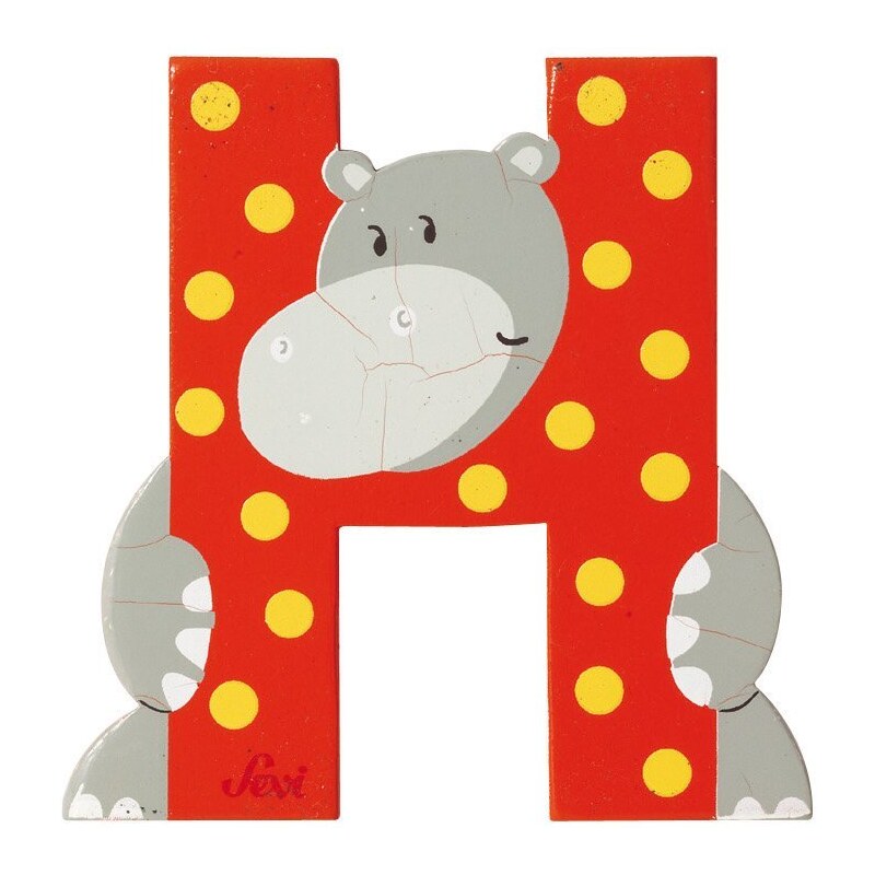 Trudi SEVI - Písmeno H Hippopotamus(81608)