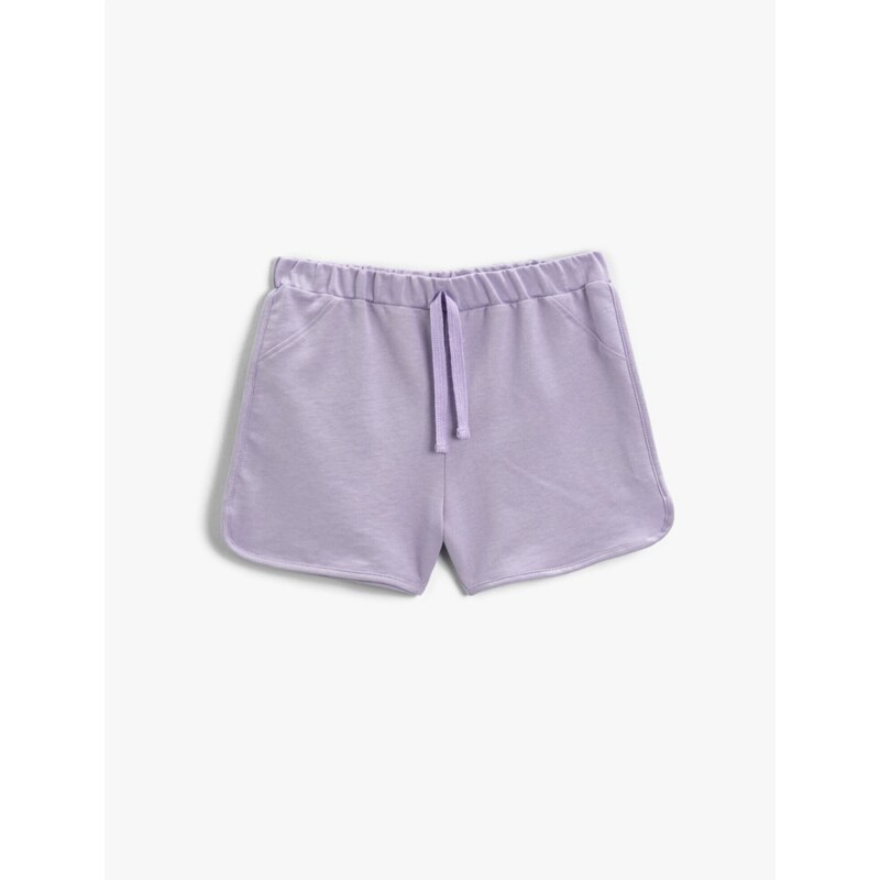 Koton Basic Short Shorts With Bow