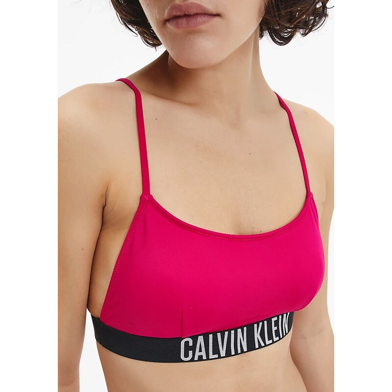Dámské plavky Calvin Klein KW0KW01851+KW0KW01727 Fuxia
