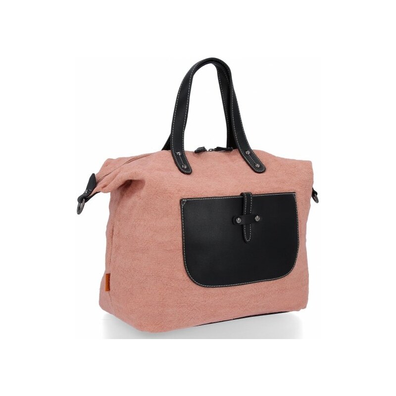 Dámská kabelka shopper bag David Jones pudrová růžová 5760-2