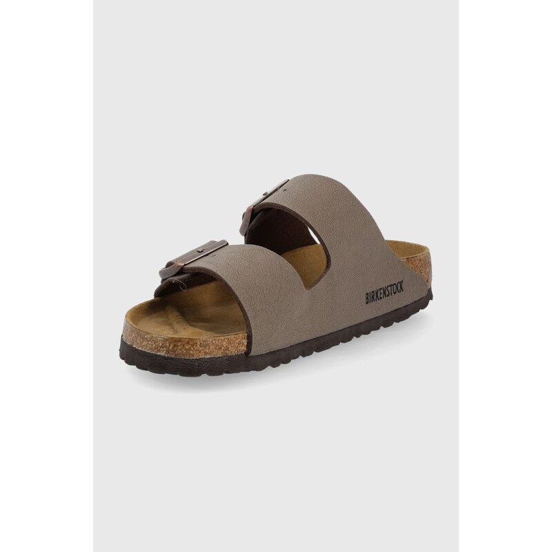 Pantofle Birkenstock dámské, hnědá barva, 151183-151183