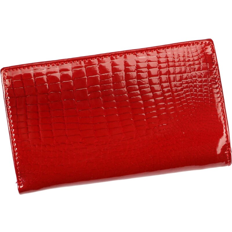 Dámská kožená peněženka Cavaldi H29-3-DBF červená