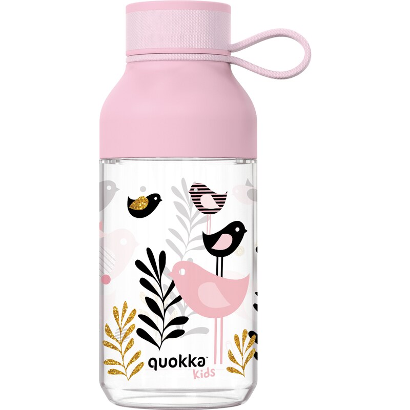 Dětská láhev Ice, 430ml, Quokka, ptáci