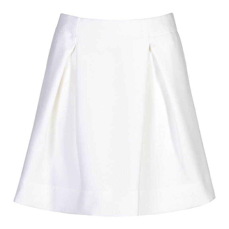 Jil Sander Cotton Blend A-Line Skirt