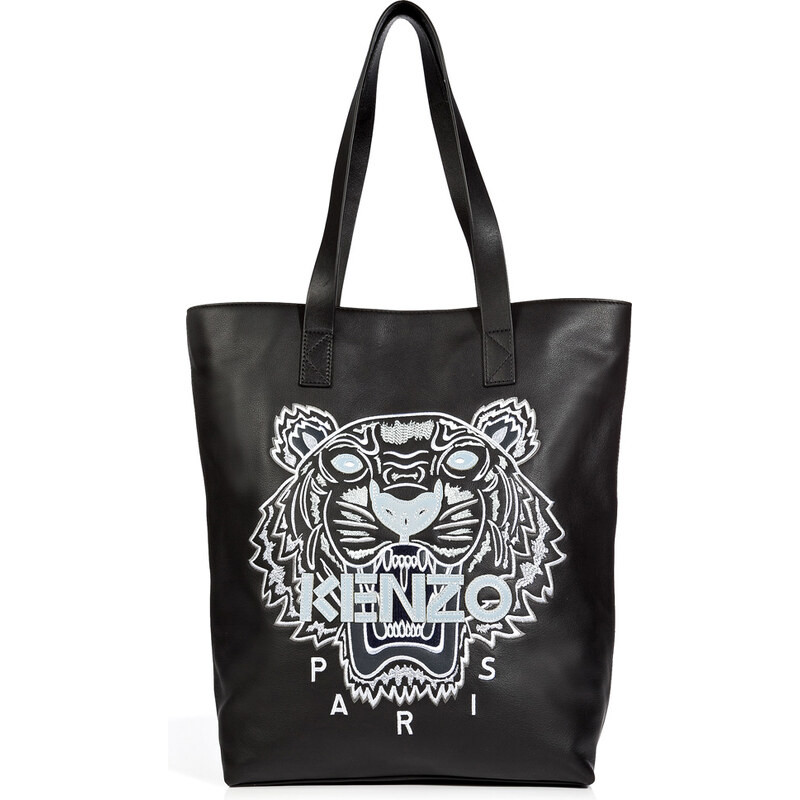 Kenzo Leather Logo Tote