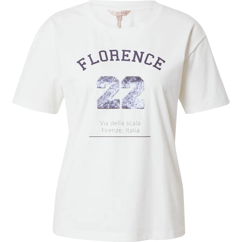 Esqualo Tričko Florence marine modrá / offwhite 113647655