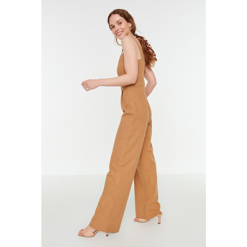 Trendyol Jumpsuit - Braun - Regular fit