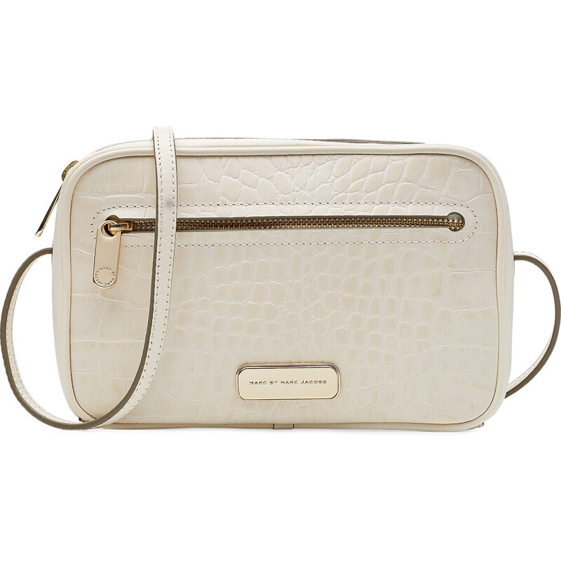 Marc by Marc Jacobs Croc-Embossed Leather Sally Shoulder Bag