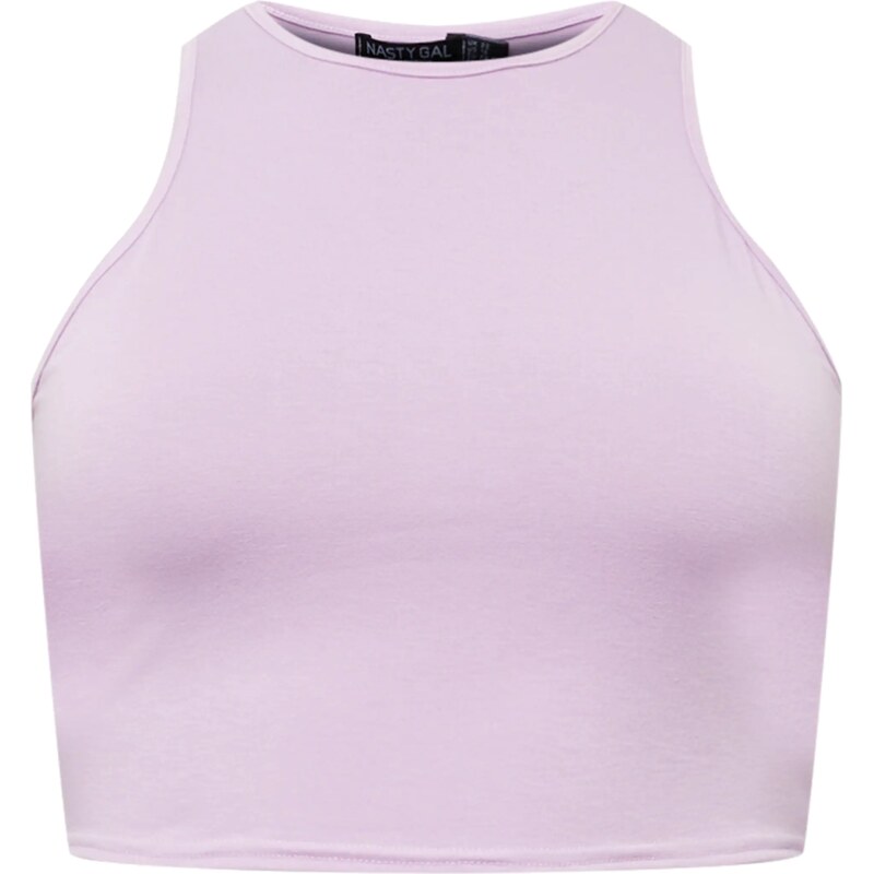 Nasty Gal Plus Top bledě fialová