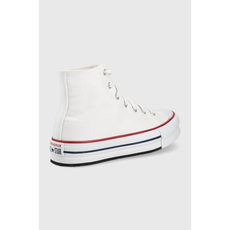 Dětské tenisky Converse Chuck Taylor All Star Lift dámské, bílá barva, 272856C-White.Garn