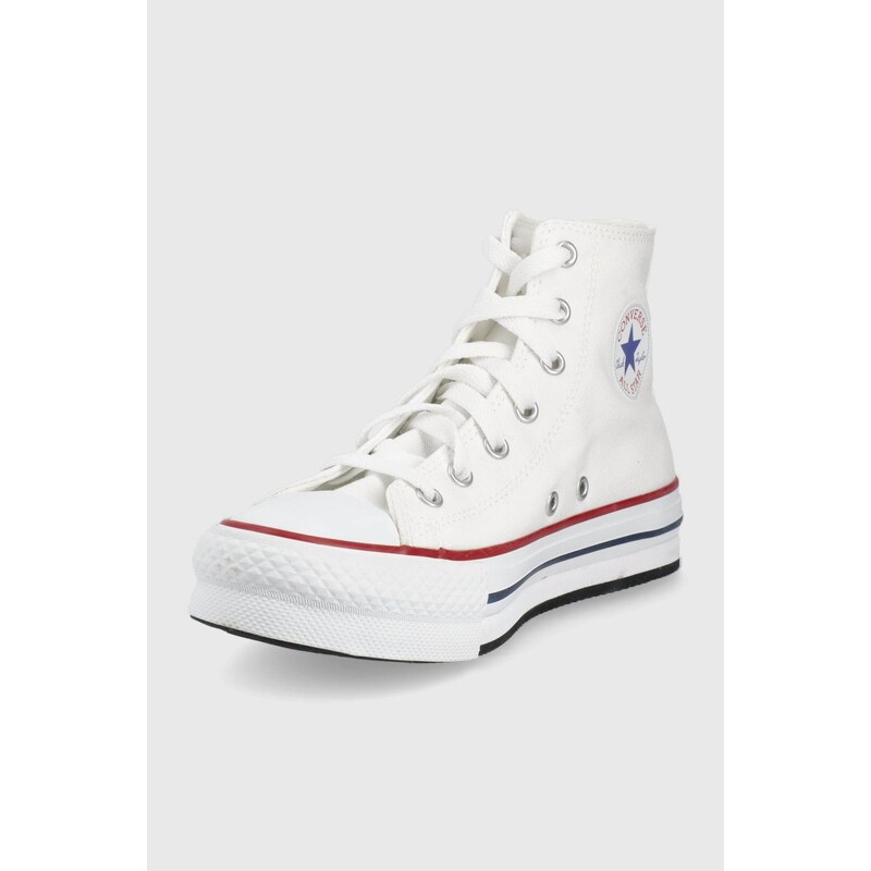 Dětské tenisky Converse Chuck Taylor All Star Lift dámské, bílá barva, 272856C-White.Garn