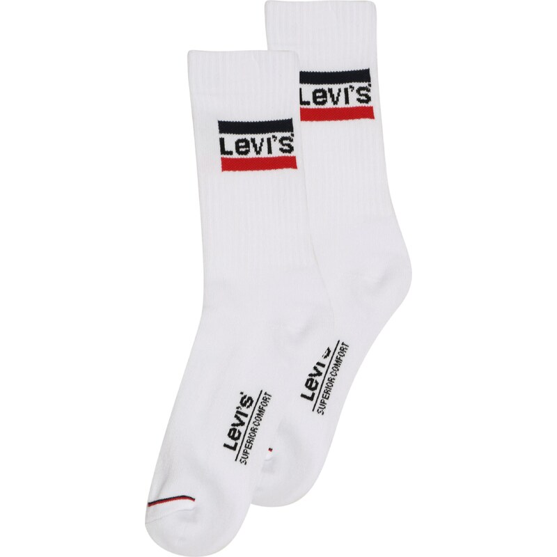 LEVIS  Ponožky námořnická modř / šedá / červená / černá / bílá