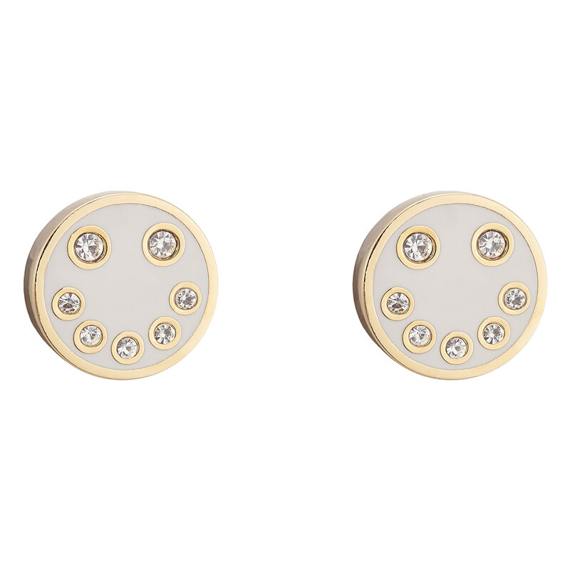 Marc by Marc Jacobs Disc-O Smiley Studs Earrings