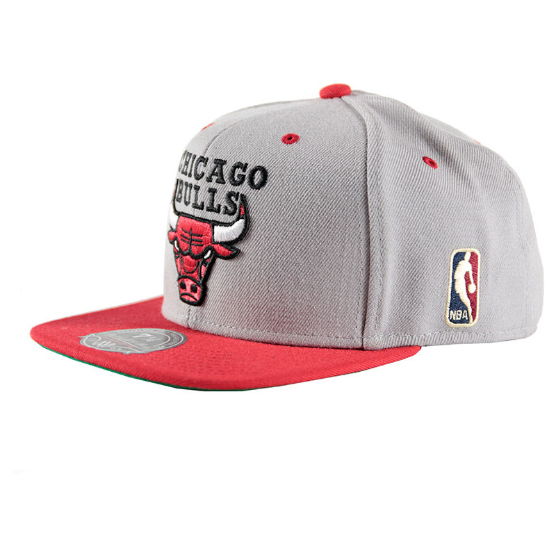 MITCHELL & NESS Basic Fitted Bulls Gry 7 1/8
