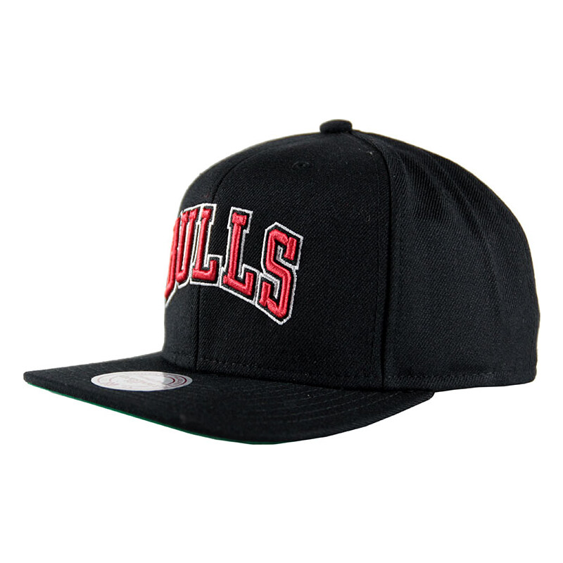 MITCHELL & NESS Wool Solid 2 Bulls Blk OS