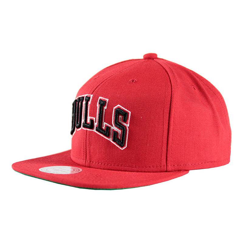 MITCHELL & NESS Wool Solid 2 Bulls Red OS