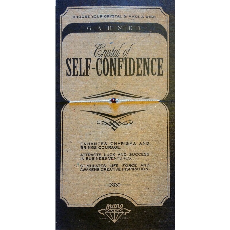 Náramek MANA MANAENGC06 Crystal of Self-Confidence - SEBEVĚDOMÍ