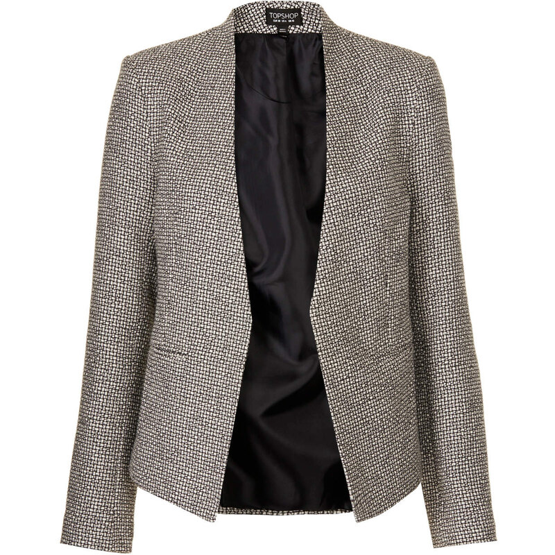 Topshop Boucle Tailored Jacket