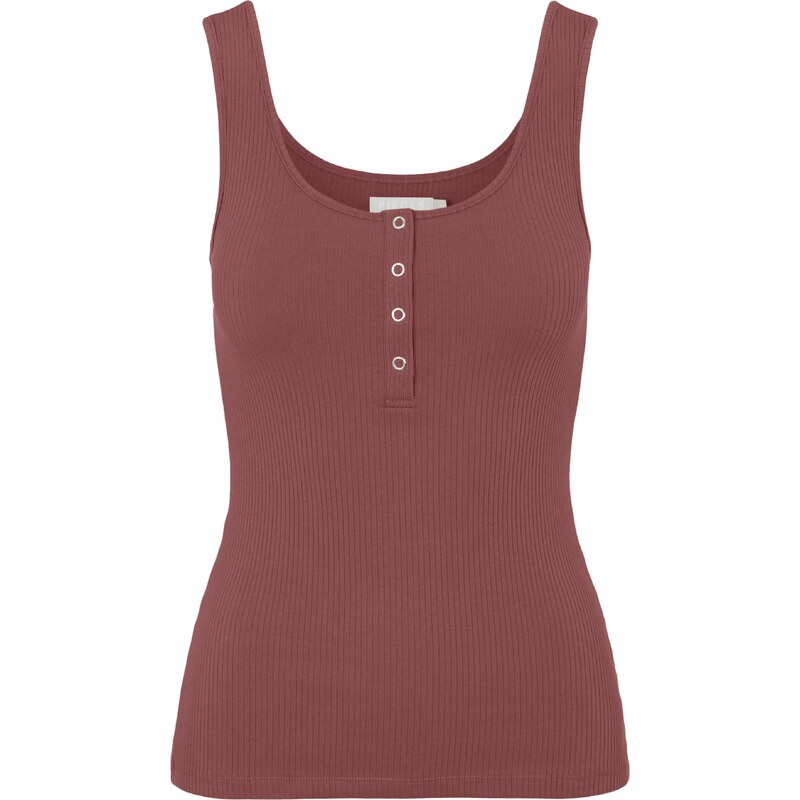 PIECES Top PCKitte kaštanově hnědá 68648952
