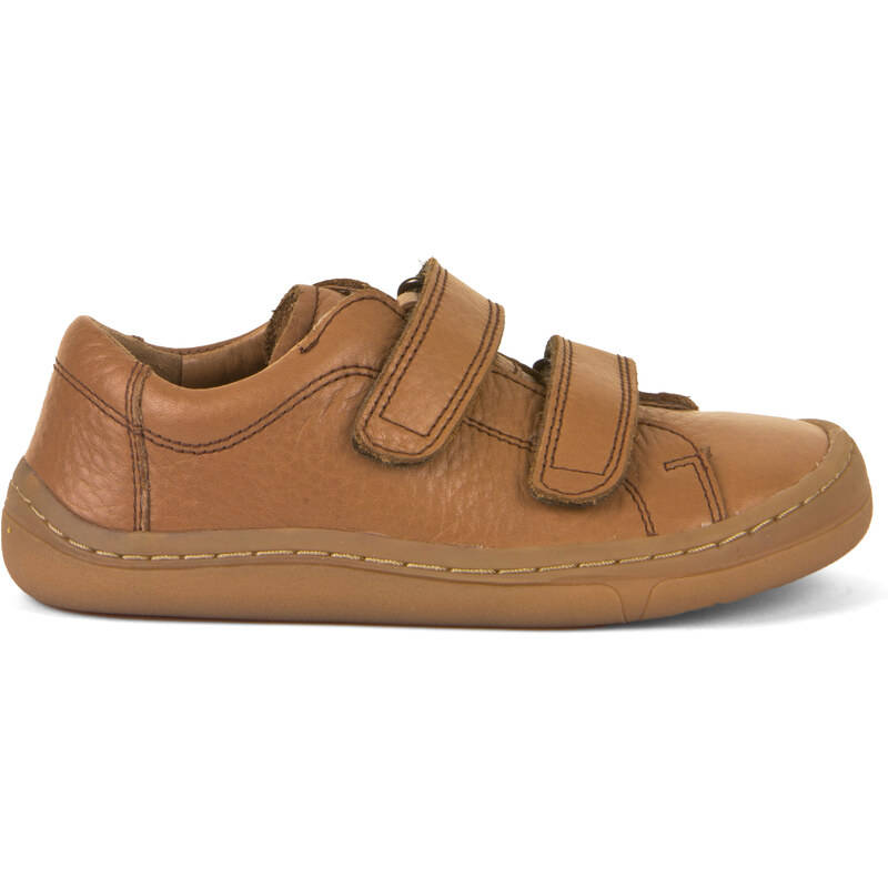 Froddo barefoot polobotky velcro Cognac dětské