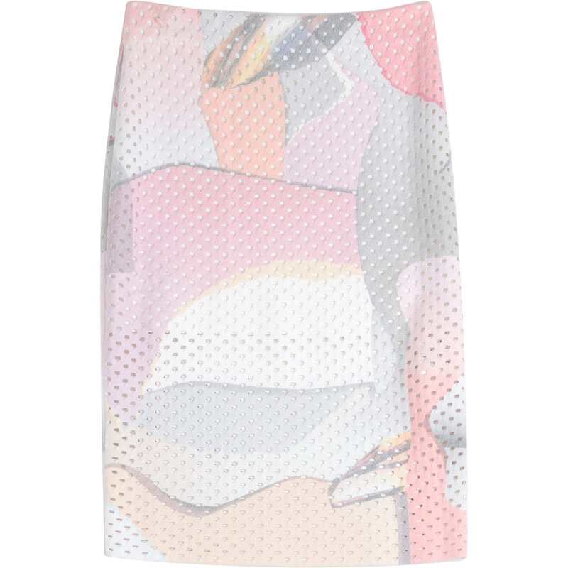 Kenzo Paper Perforated Skirt