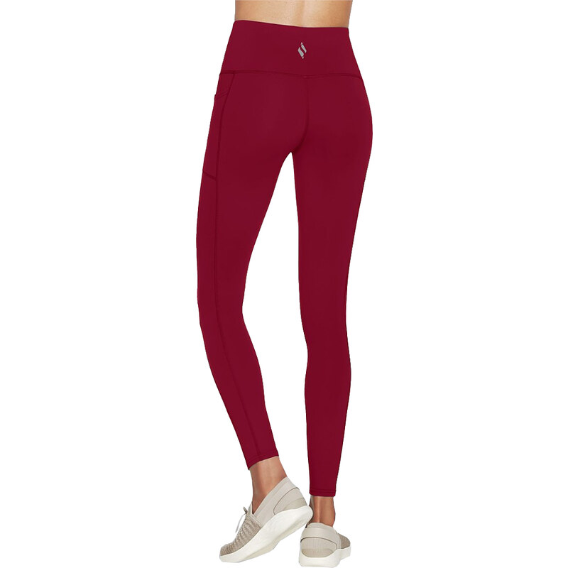 ČERVENÉ DÁMSKÉ LEGÍNY SKECHERS GO WALK HIGH WAISTED LEGGING Červená