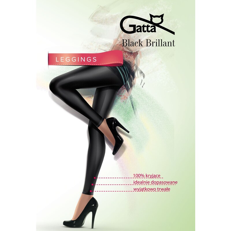Dámské legíny model 18409459 Black Brillant 24 - Gatta