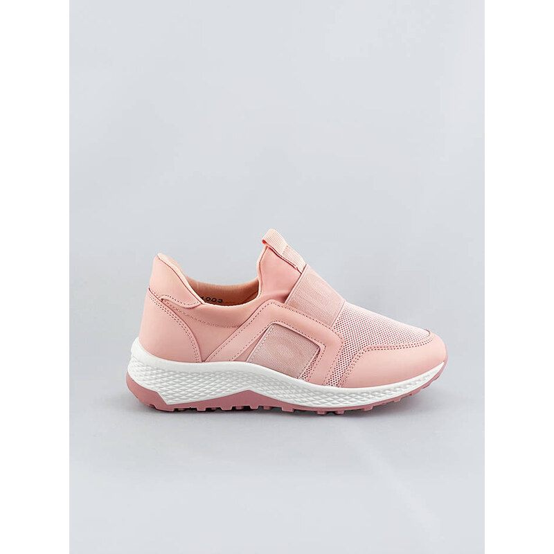 COLIRES Růžové dámské boty slip-on (C1003) 67444718