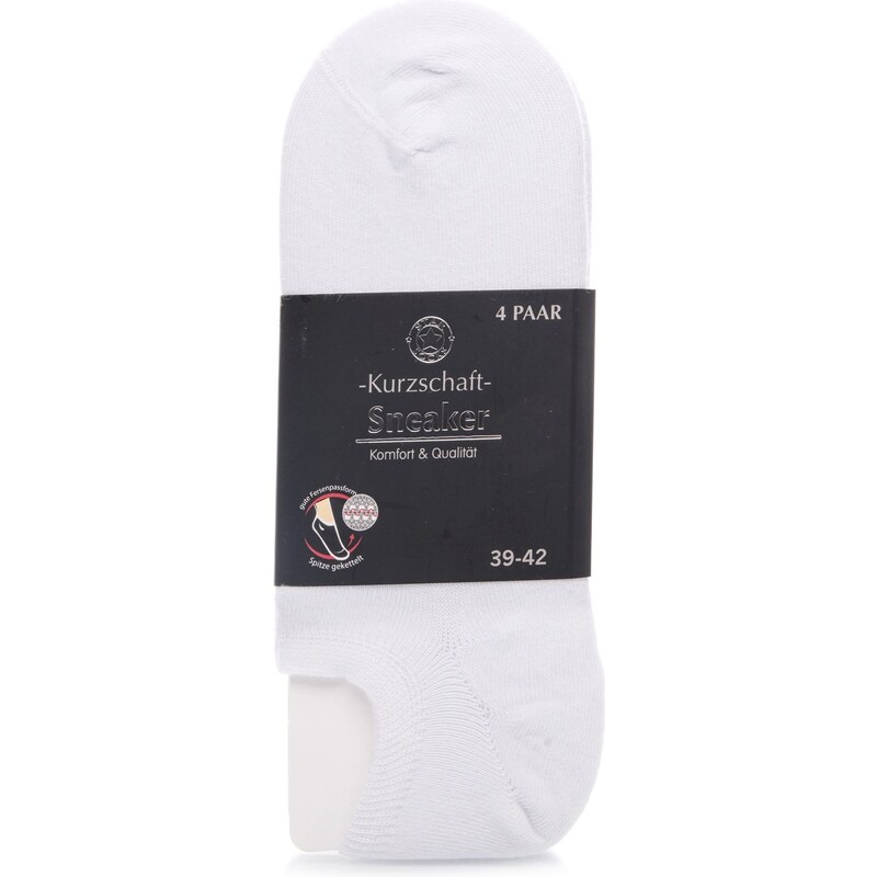Star Socks UNI ponožky balení 4 páry 1010WH 92281724
